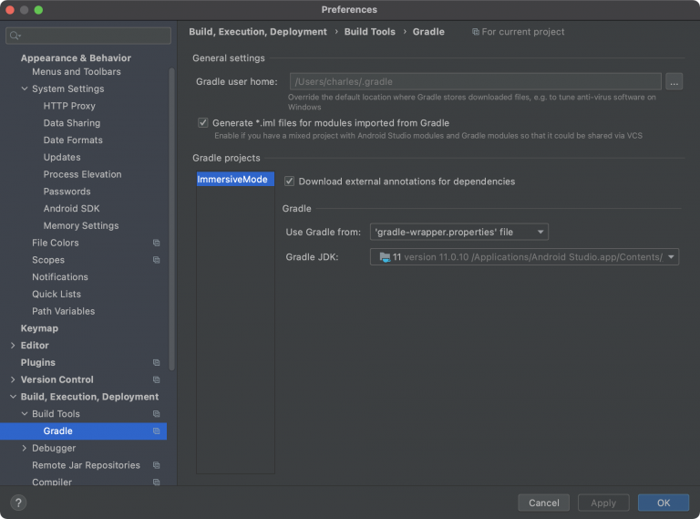 안드로이드 프로젝트 import 시 구글 리포지토리에 연결되지 않을 때 찰스의 안드로이드